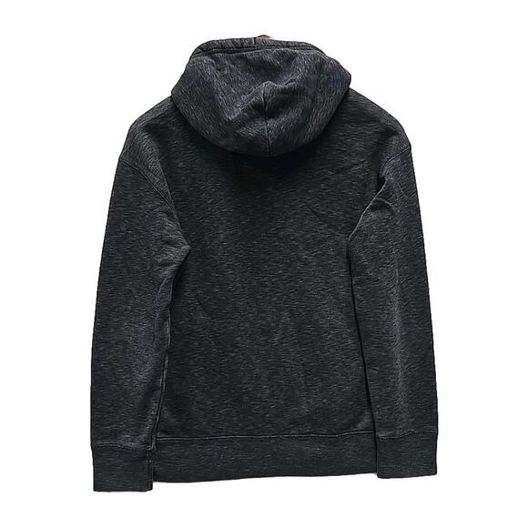 Hollister California Mens Hoodie Sweatshirt Sz XS Dark Heathered Gray Drawstring - Picture 6 of 7